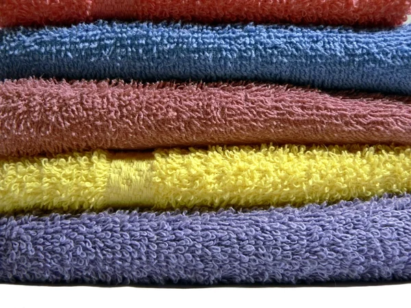 stock image Wash cloths stacked up