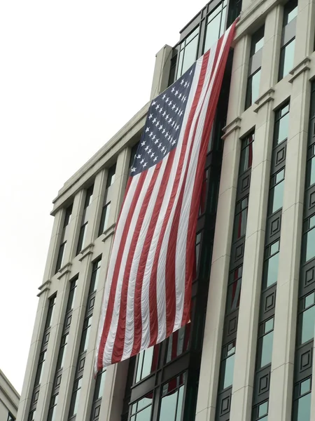 Oss flagga - 9-11 memorial hyllning 4 — Stockfoto