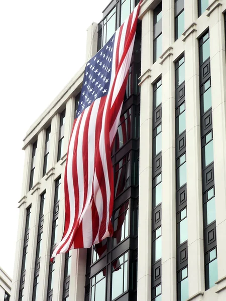 Oss flagga - 9-11 memorial tribute 2 — Stockfoto