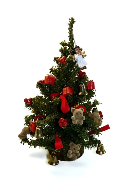 Miniatuur kerstboom — Stockfoto