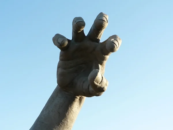 stock image Hand statue