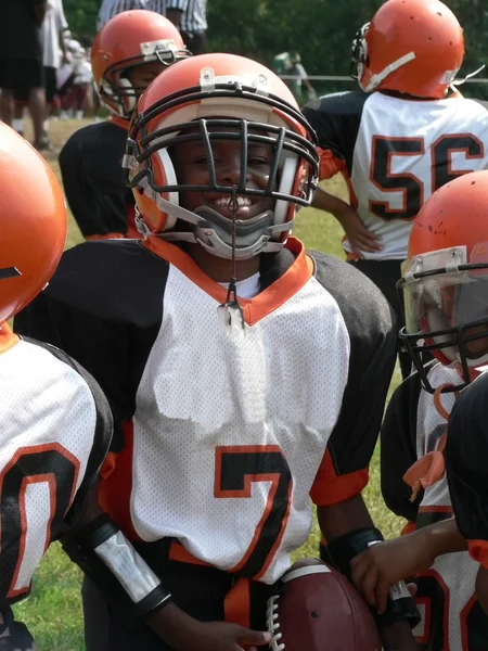 stock image Football - little league quarterback