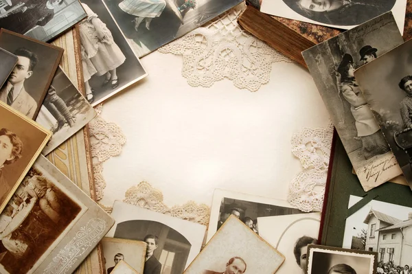 Vintage familie herinneringen — Stockfoto