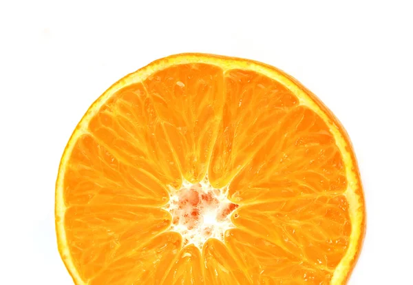 Λεπτομέρεια της κοπής πορτοκαλί — Φωτογραφία Αρχείου