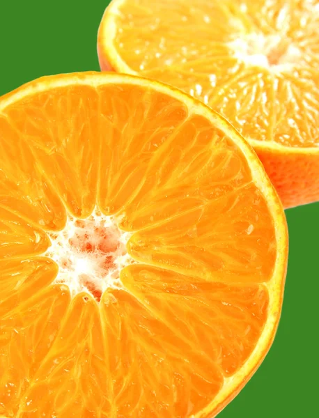 Design der geschnittenen Orange — Stockfoto