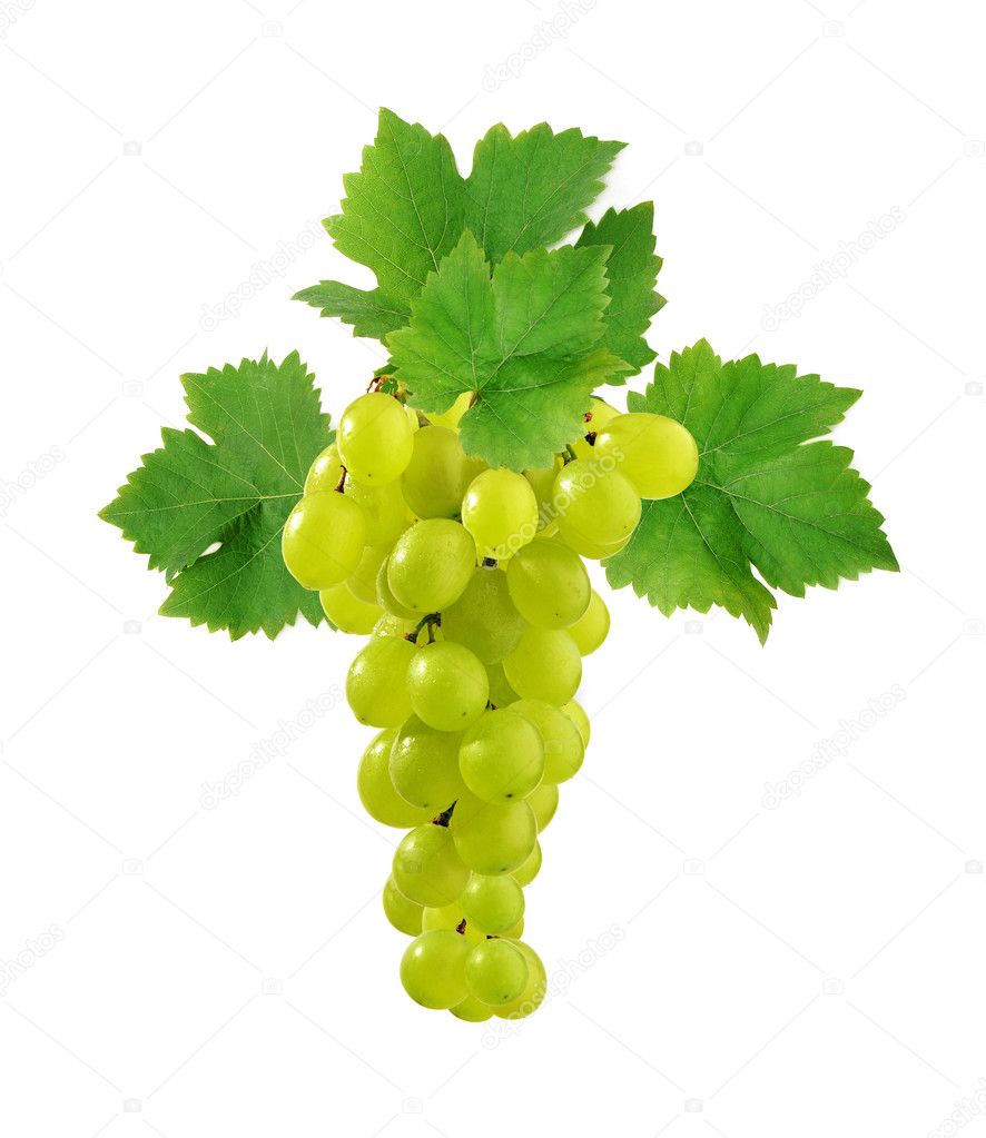 Decorative fresh grape