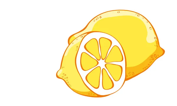レモン — ストックベクタ