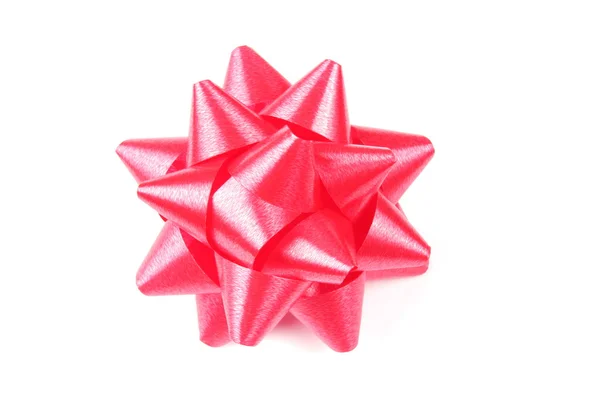Red Gift Bow — Stock Photo, Image