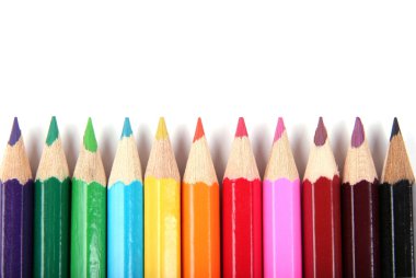 Colour pencils clipart