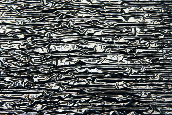 Glänzend zerknülltes Folienpapier — Stockfoto
