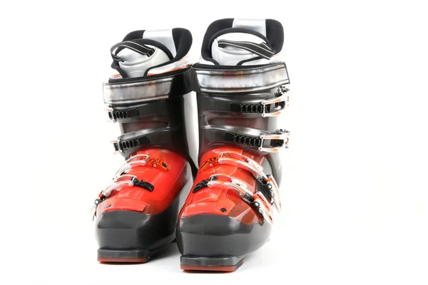 Buty narciarskie — Zdjęcie stockowe