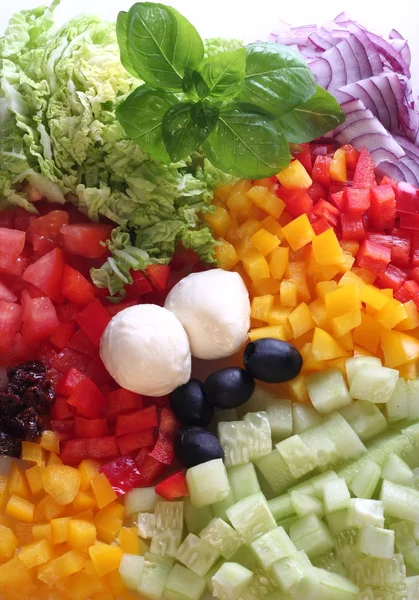 Salad's ingredients — Stock Photo, Image