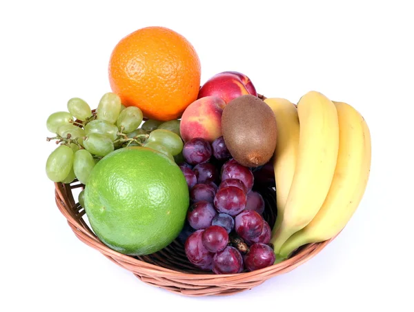 stock image Basket full of fruits