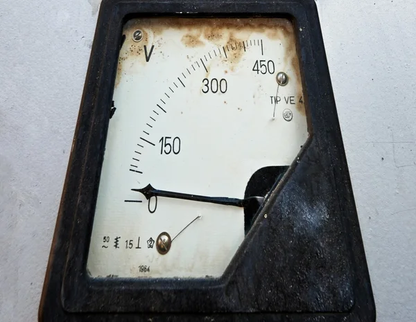 Vecchio pannello elettrico — Foto Stock