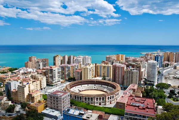 Stadtbild von Malaga — Stockfoto
