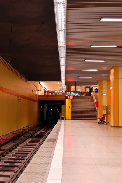 O metrô - Estação — Fotografia de Stock
