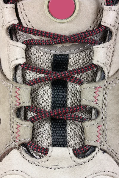 Shoe laces close up — Stock Photo, Image