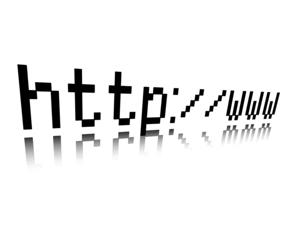 Http www text — Stock Photo, Image