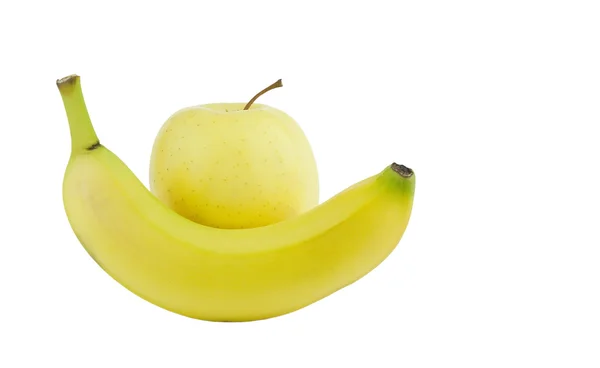 Два вида желтых фруктов — стоковое фото