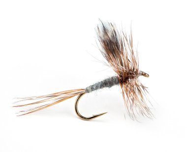 The Adams Dry Fly for Trout clipart