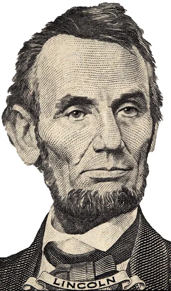 Πορτρέτο του Λίνκολν Φωτογραφία Αρχείου