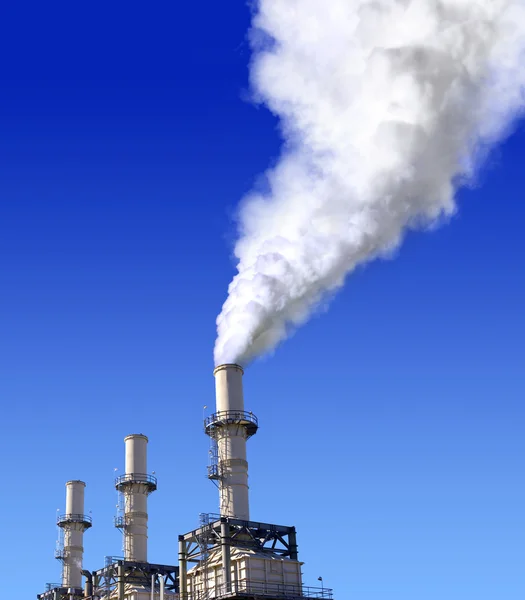 Luftverschmutzung in der Atmosphäre — Stockfoto