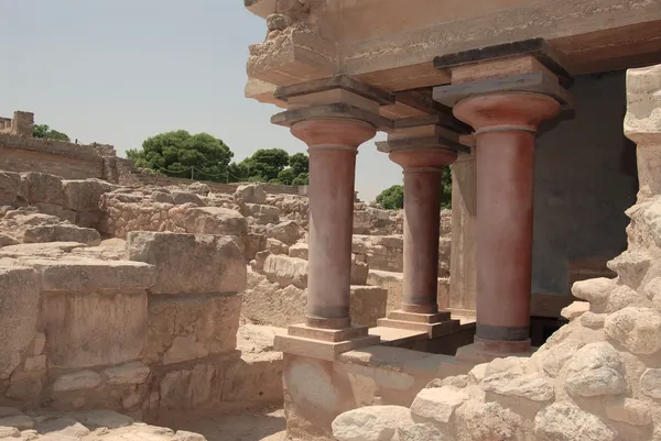 Knossos Palatset i Kreta — Stockfoto