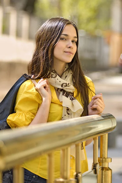 stock image Beautiful young woman