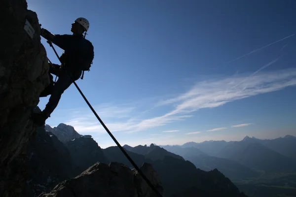 Alpinista — Fotografia de Stock