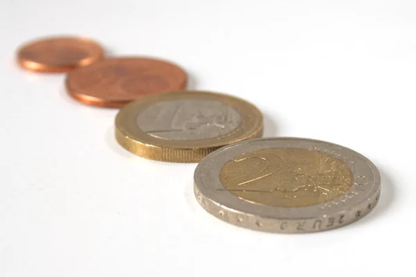 stock image Euro coins