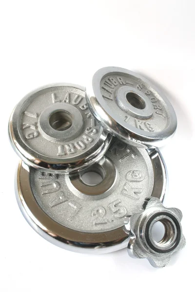 stock image Dumbbell weight isolated