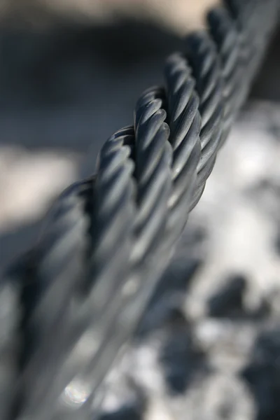 钢绳 — 图库照片