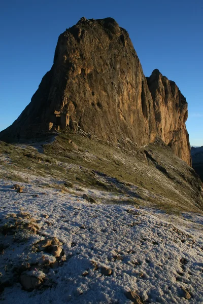 Dolomite in the morning sun — Stock Photo, Image