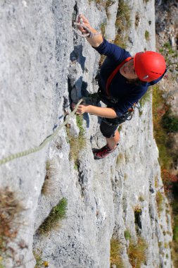 Rock climber clipart