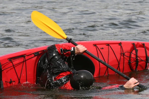 Addestramento kayak — Foto Stock