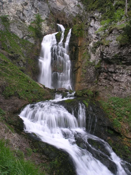 Waterfall - long shutter time — Stok fotoğraf
