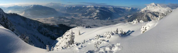 Kış dağ panorama — Stok fotoğraf