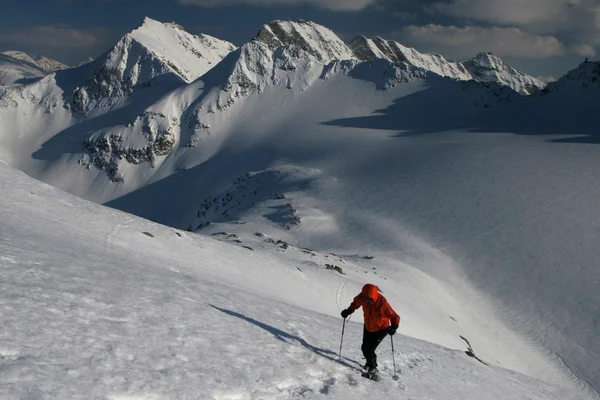겨울 등산 — 스톡 사진
