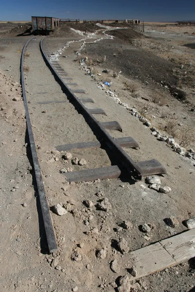Abandoned railway track — Stock Photo, Image
