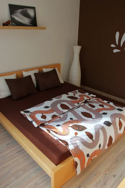Små moderna sovrum — Stockfoto