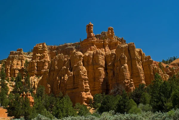 Red rock formation in utah — Stock Photo, Image