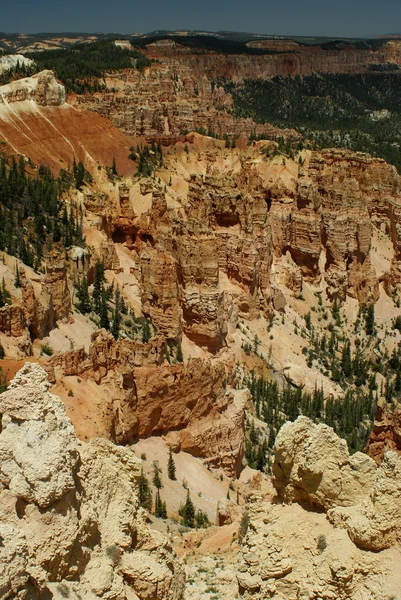 Red rock formáció bryce canyon park — Stock Fotó
