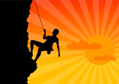 Climber clipart