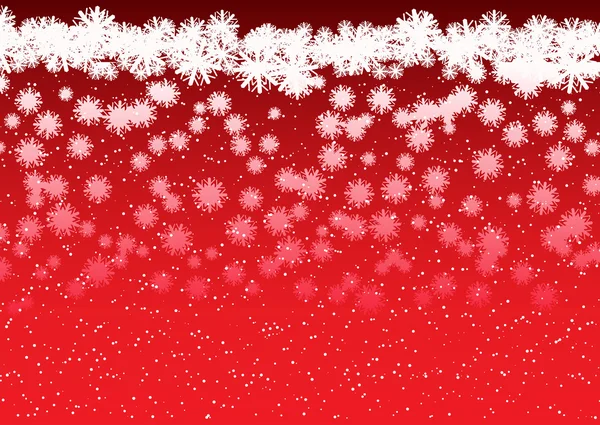 Červená vánoční — Stockový vektor