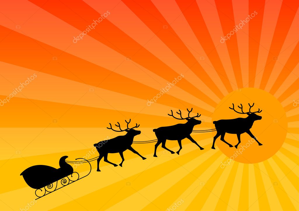 Reindeer Stock Vector by ©vlastas 2502774