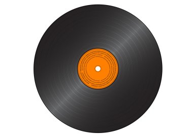 Gramophone record clipart