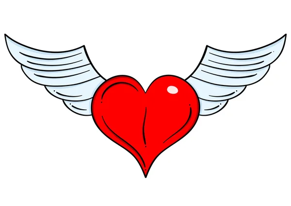Літаючі серця — стоковий вектор