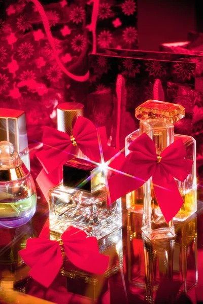 Perfumes bottles Stock Photo