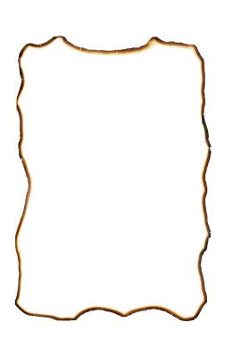 Thick burned edges clipart