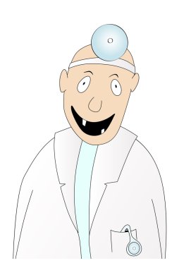 Newly-qualified dentist - poor prospect clipart